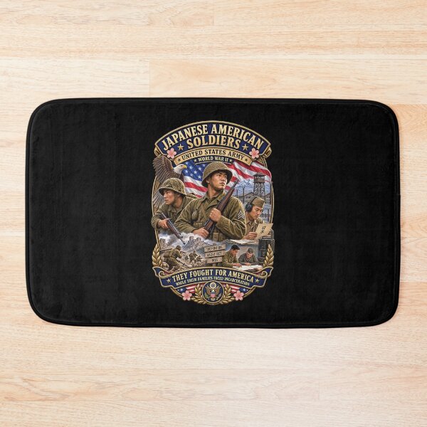 Item preview, Japanese American WWII Soldiers - 3D - Enhanced designed and sold by Military Insignia Products.