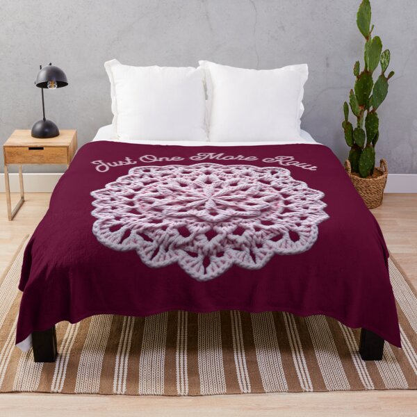 Item preview, Just One More Row Crochet Lover designed and sold by Sachie's Studio.