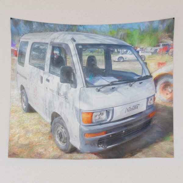 Item preview, 1994 White Daihatsu Hijet Deck Van designed and sold by RichFrancoCars.