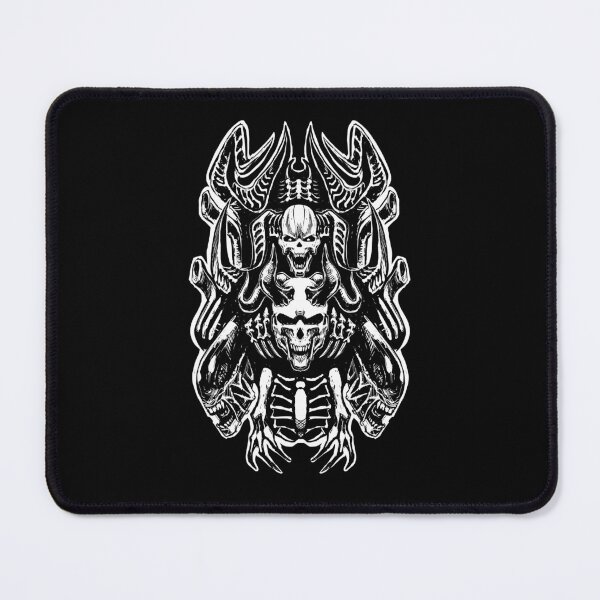 Item preview, Biomech Demon Skulls Darkart Drawing designed and sold by Shawnsonartshop.