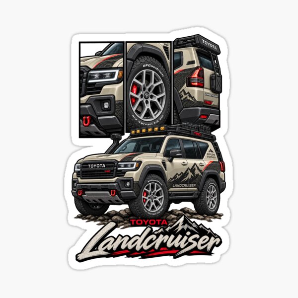 Item preview, Land Cruiser TRD Off Road Adventure designed and sold by Gabriela Mihai.