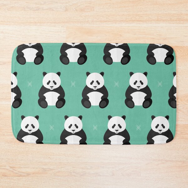 Item preview, Pandas on blue designed and sold by reneesillus.