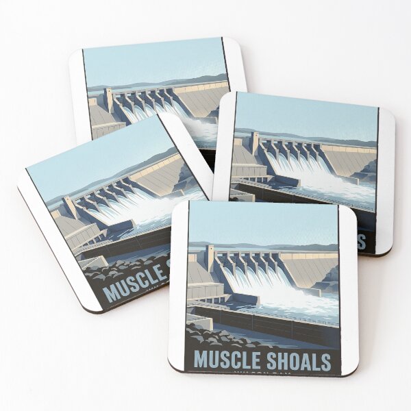 Item preview, Wilson Dam Muscle Shoals Alabama Travel Sticker designed and sold by DetourDgn.