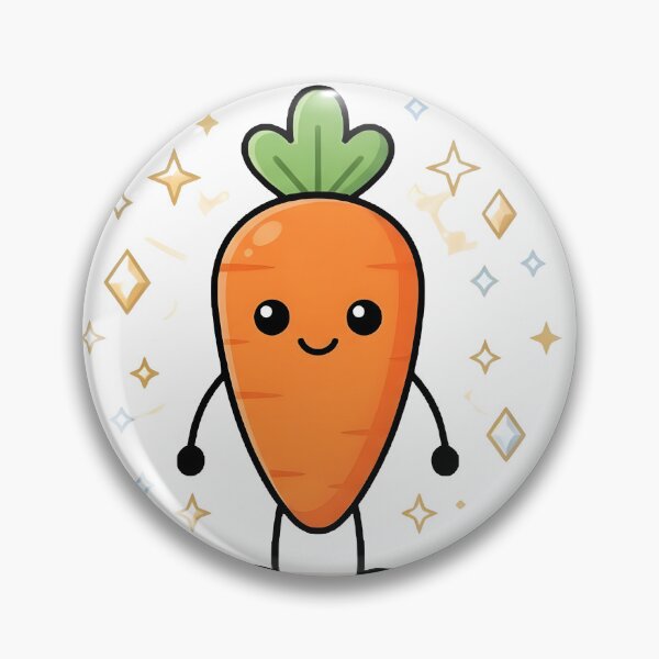 Item preview, cute glowing carrot designed and sold by Rockveil Co..