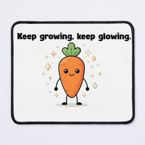Item preview, cute glowing carrot designed and sold by Rockveil Co..