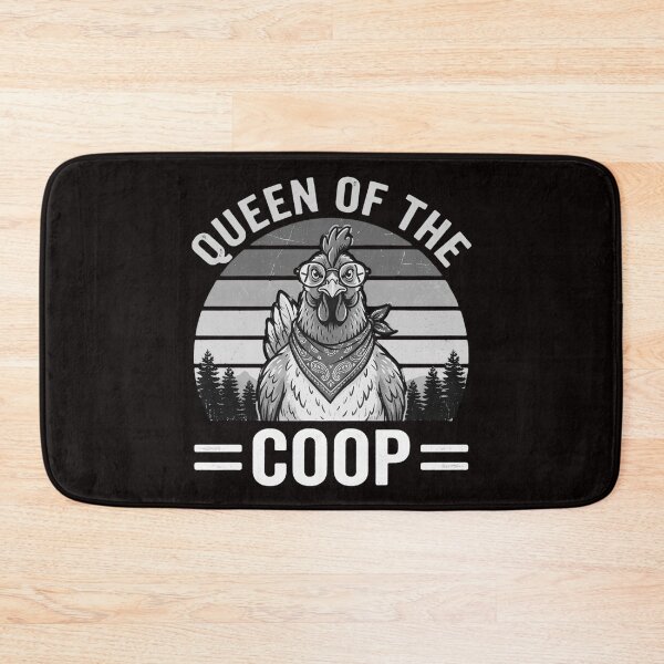Item preview, Copy of Queen of The Coop - Chicken Mom & Chicken Lady Funny Quote designed and sold by w66aboo.