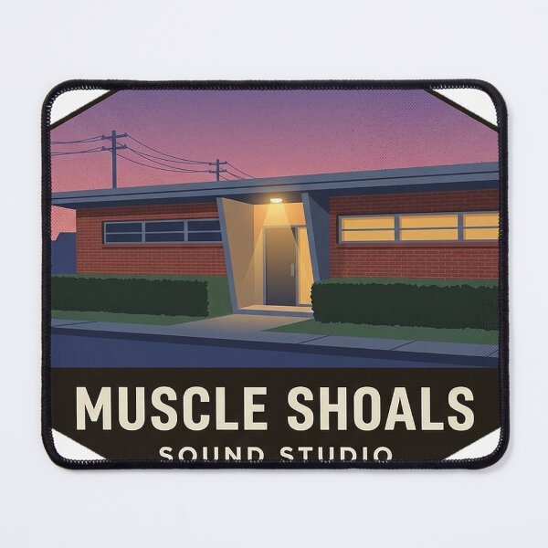 Item preview, Muscle Shoals Sound Studio Alabama Music Sticker designed and sold by DetourDgn.