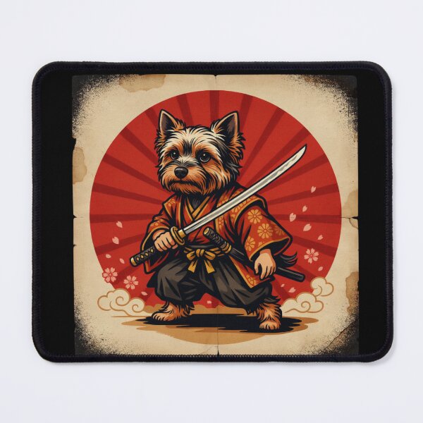 Item preview, Samurai Yorkshire Terrier designed and sold by 123ks.