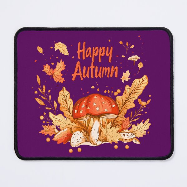 Item preview, Happy Autumn Forest Mushroom designed and sold by Lovemountain.