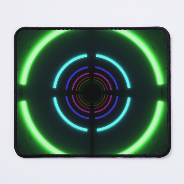Item preview, Circular Tunnel & Multicolor Neons - Green designed and sold by Electric Shock!! Design.