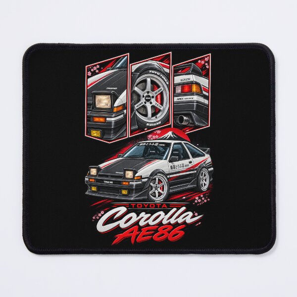 Item preview, Corolla AE86 Trueno JDM Sakura designed and sold by Gabriela Mihai.