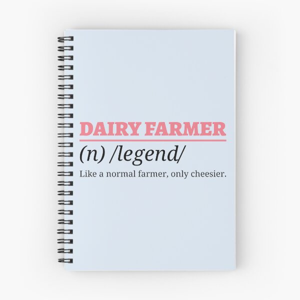 Item preview, Dairy Farmer Like a Normal Farmer Only Cheesier designed and sold by GrammysGarage.