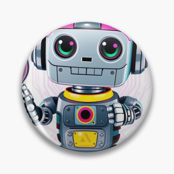Item preview, Funny robot with smile  designed and sold by AnnA_Shop.