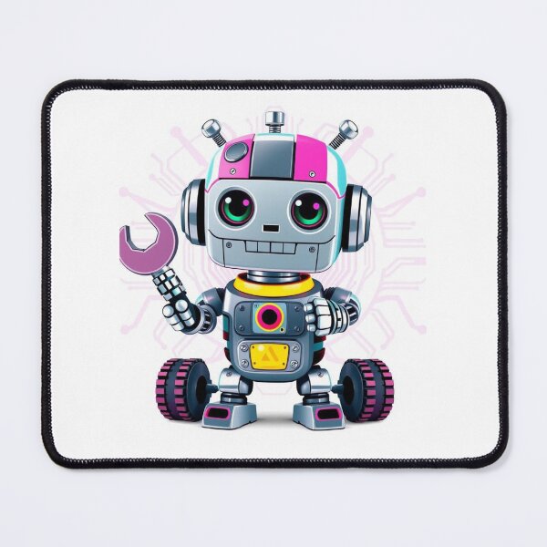 Item preview, Funny robot with smile  designed and sold by AnnA_Shop.
