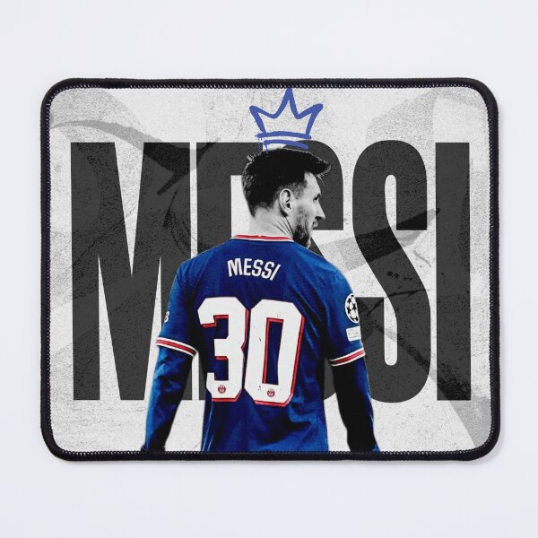 Item preview, The Parisian Playmaker No 30 Navy Retro Football Poster 2023 designed and sold by Af-RT10.