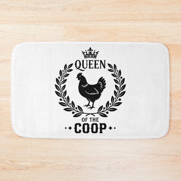 Item preview, Queen of The Coop - Chicken Mom & Chicken Lady Funny Quote designed and sold by w66aboo.