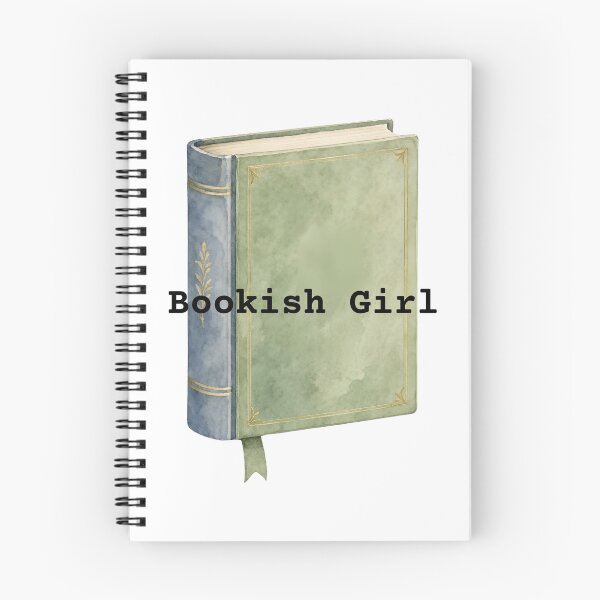 Item preview, Bookish Girl Book Lover Bookworm BookTok Reading Aesthetic Sticker designed and sold by By The Moon.