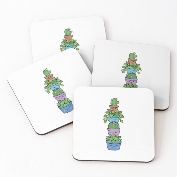 Item preview, Kawaii Potted Plants – Cute Succulents, Cactus & Houseplants designed and sold by AliveStyle.