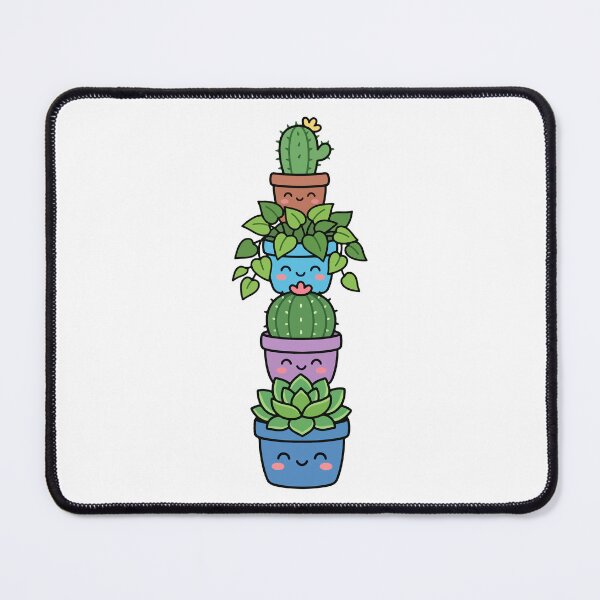 Item preview, Kawaii Potted Plants – Cute Succulents, Cactus & Houseplants designed and sold by AliveStyle.