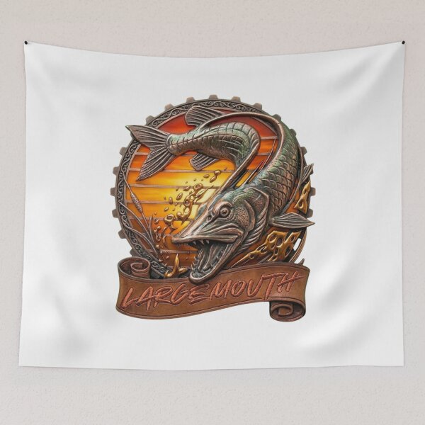 Item preview, Largemouth Bass designed and sold by heritage-supply.