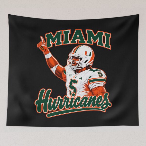 Item preview, Miami Hurricanes designed and sold by FaunaCanvas.
