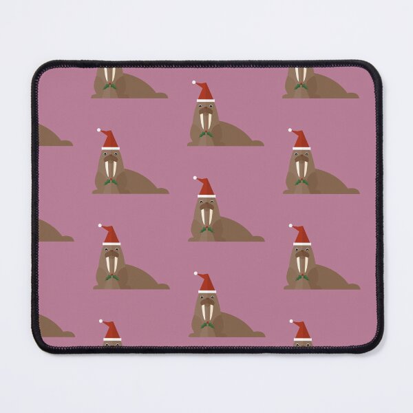 Item preview, Christmas walruses on purple designed and sold by reneesillus.