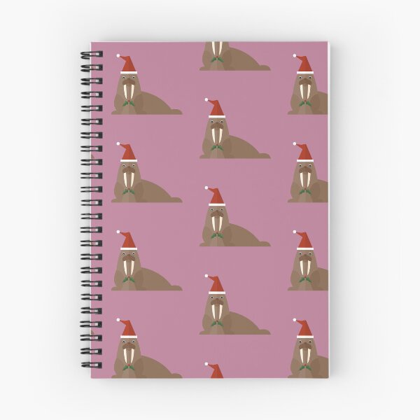 Item preview, Christmas walruses on purple designed and sold by reneesillus.