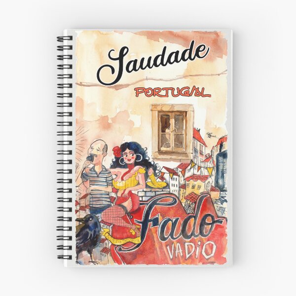 Item preview, Saudade Portugal – Aesthetic Watercolor Travel Design designed and sold by HappyLuckyJoy.