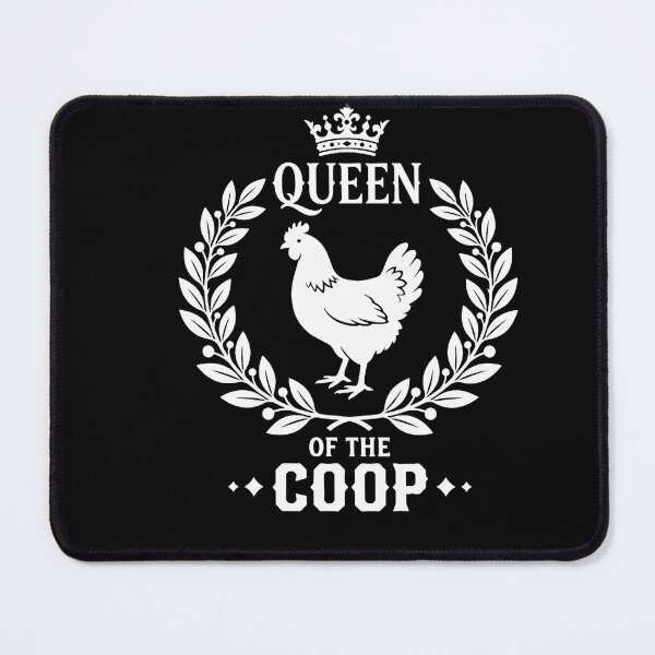Item preview, Copy of Queen of The Coop - Chicken Mom & Chicken Lady Funny Quote designed and sold by w66aboo.
