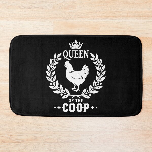 Item preview, Copy of Queen of The Coop - Chicken Mom & Chicken Lady Funny Quote designed and sold by w66aboo.
