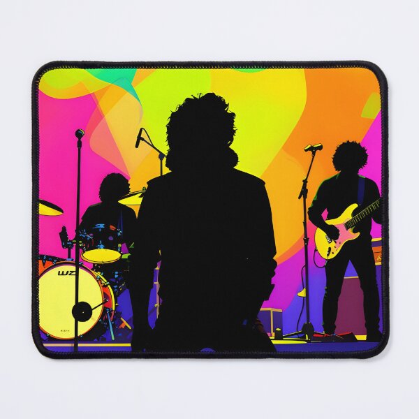 Item preview, Rock Band Live Concert Neon Pop Art designed and sold by Daniela`s shop.