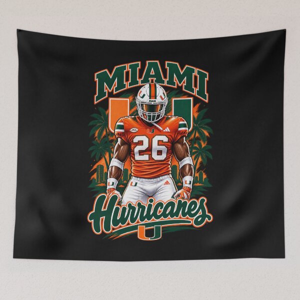 Item preview, Miami Hurricanes designed and sold by FaunaCanvas.