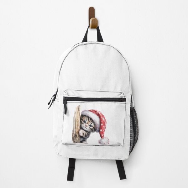 Item preview, Christmas Kitten Peeking designed and sold by jkrphoto.