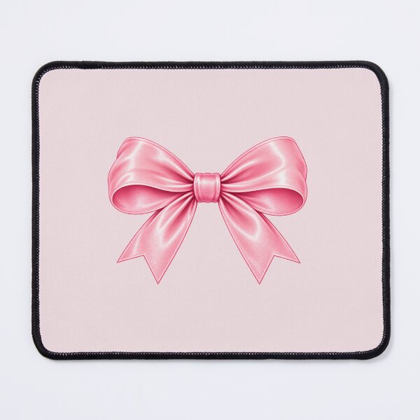 Item preview, Pink Satin Bow Girly Coquette Aesthetic designed and sold by StickyDelights.