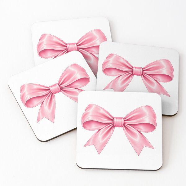 Item preview, Pink Satin Bow Girly Coquette Aesthetic designed and sold by StickyDelights.