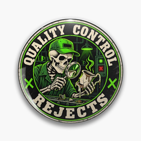 Item preview, Quality Control Rejects - Skeleton Factory Humor designed and sold by AcruxUltra.