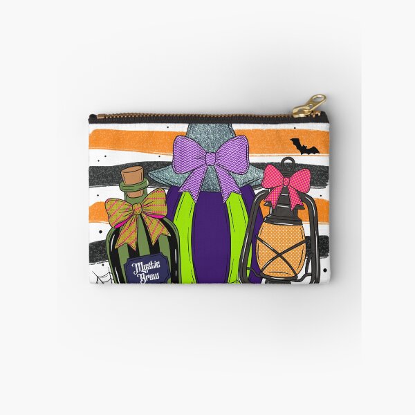 Item preview, Coquette Halloween Witch Hat Potion Bottle Lantern with Bows designed and sold by Ink & Kind Studio.
