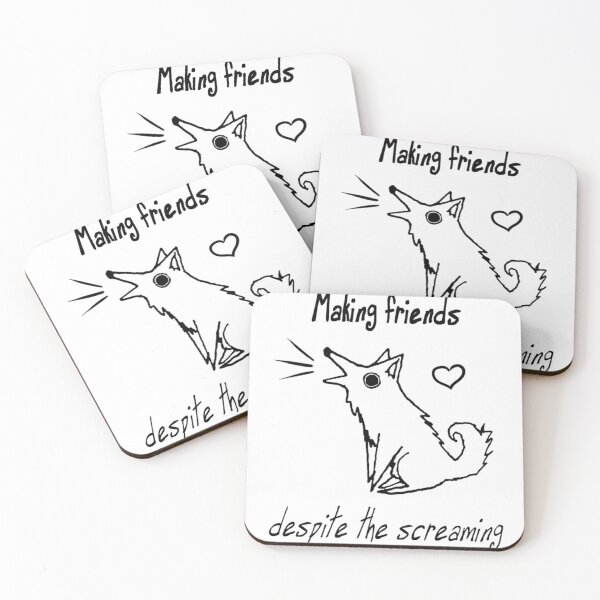 Item preview, Making Friends Despite The Screaming designed and sold by Team Manticore.