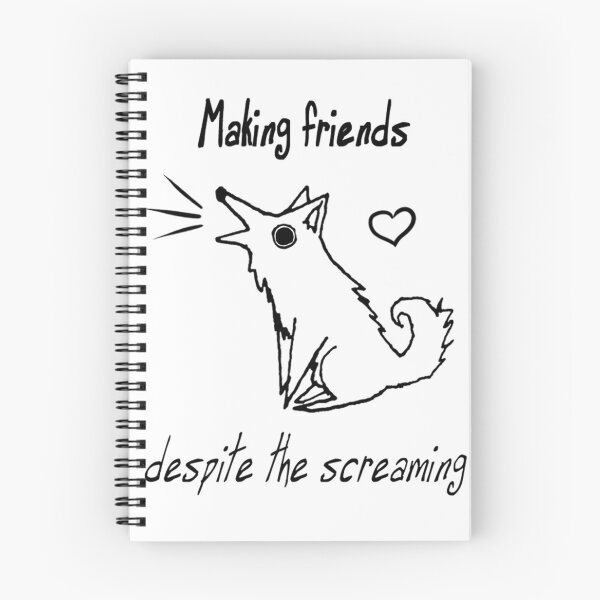 Item preview, Making Friends Despite The Screaming designed and sold by Team Manticore.