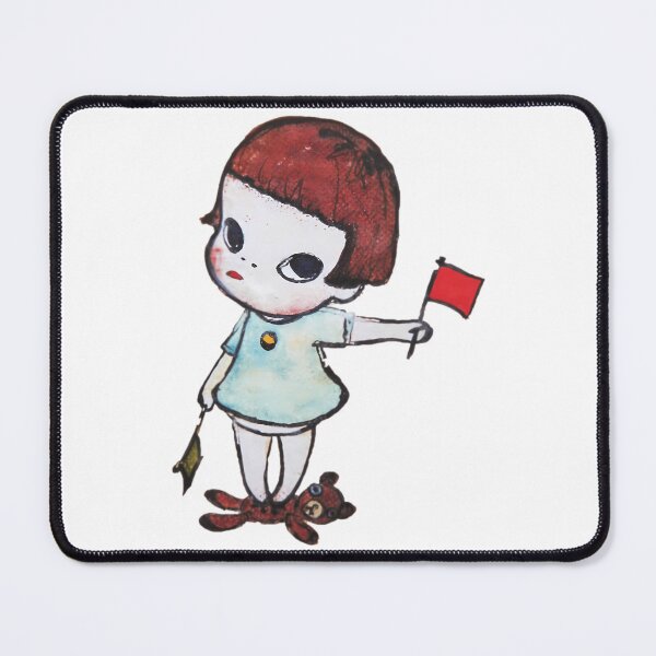 Item preview, Yoshitomo Nara Girl With Signal Flags Tshirt - Yoshitomo Nara Girl With Signal Flags designed and sold by maiquess.