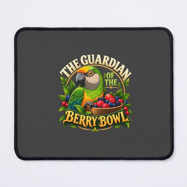 Item preview, The Guardian of the Berry Bowl Senegal Parrot designed and sold by PunchDrop.