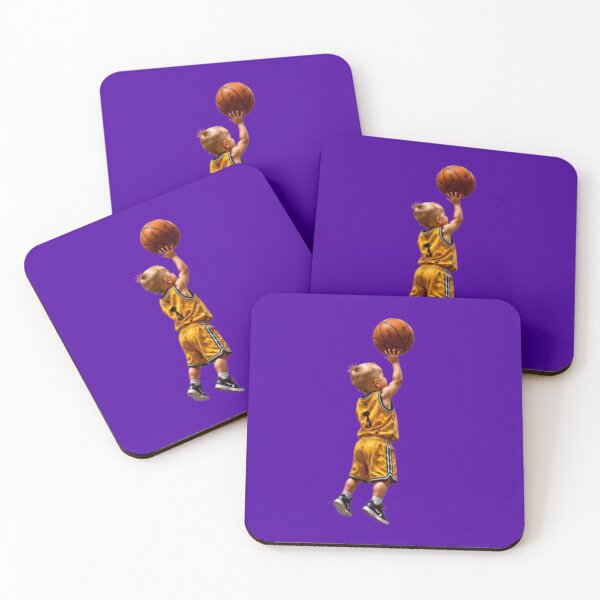 Item preview, Young Toddler Basketball Player Jump Shot Graphic Sticker designed and sold by Scro-Ciob-Shop.