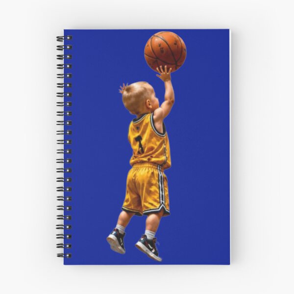 Item preview, Young Toddler Basketball Player Jump Shot Graphic Sticker designed and sold by Scro-Ciob-Shop.
