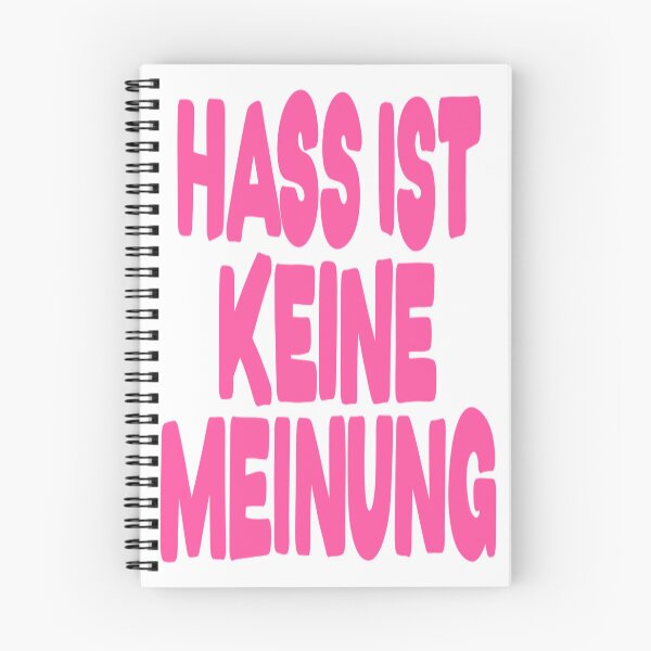 Item preview, Hass ist keine Meinung designed and sold by caramelrts.