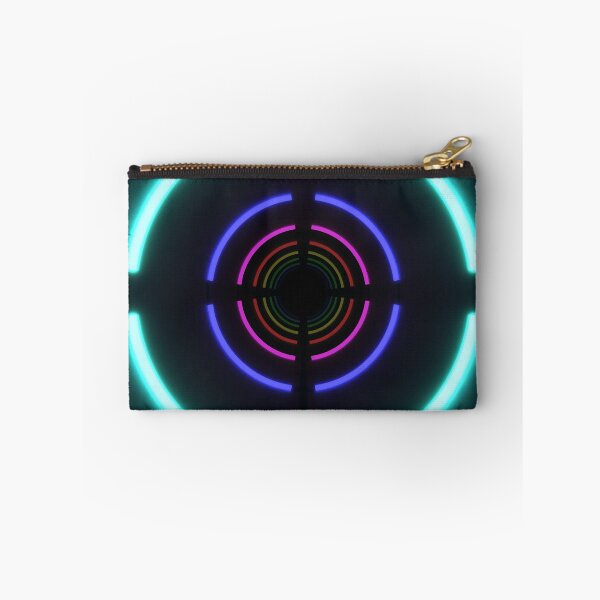 Item preview, Circular Tunnel & Multicolor Neons - Cyan designed and sold by Electric Shock!! Design.