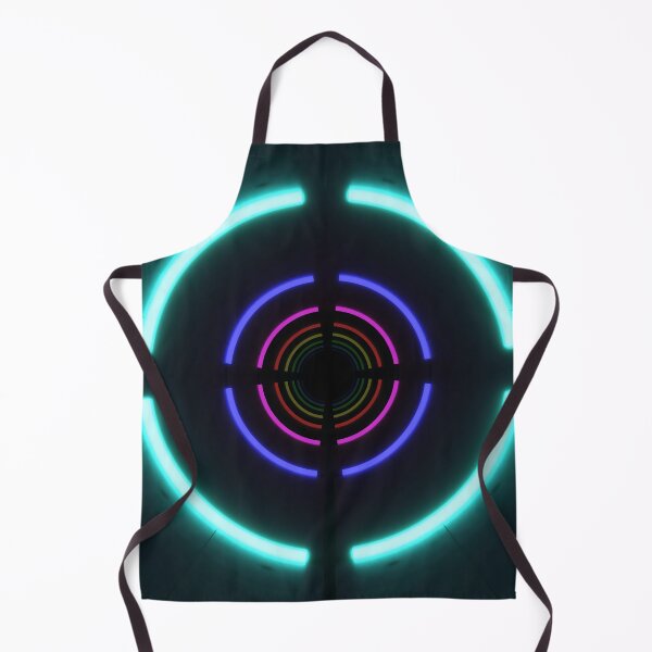 Item preview, Circular Tunnel & Multicolor Neons - Cyan designed and sold by Electric Shock!! Design.