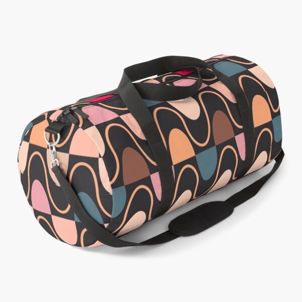 Item preview, Groovy Mod Waveforms – Retro Minimalist Geometric Wave Pattern | Orange designed and sold by Frohyou.