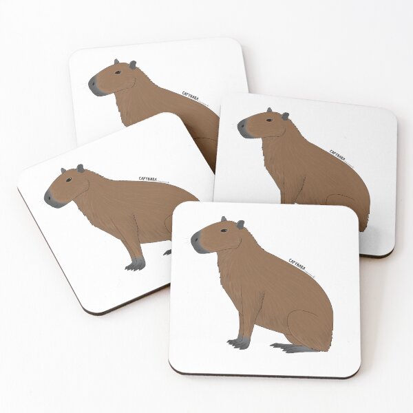 Artikelvorschau, Capybara entworfen und verkauft von LORDWOLFOFTHEWOODS-WORKS.