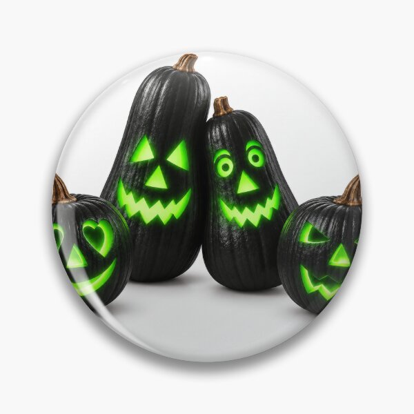 Item preview, Neon Green Halloween Pumpkins designed and sold by DansCreations42.