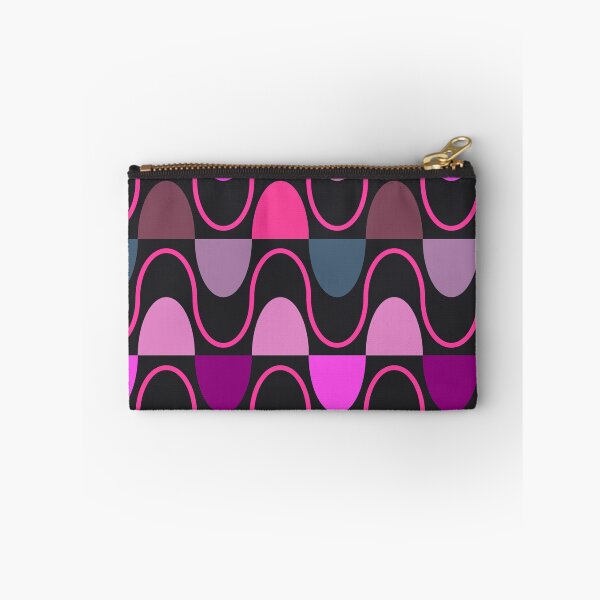 Item preview, Groovy Mod Waveforms – Retro Minimalist Geometric Wave Pattern | Pink designed and sold by Frohyou.